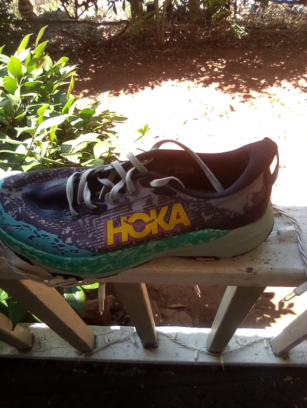Hoka Speedgoat 6 Vibram Running Shoes Men's Size 10 Wide.